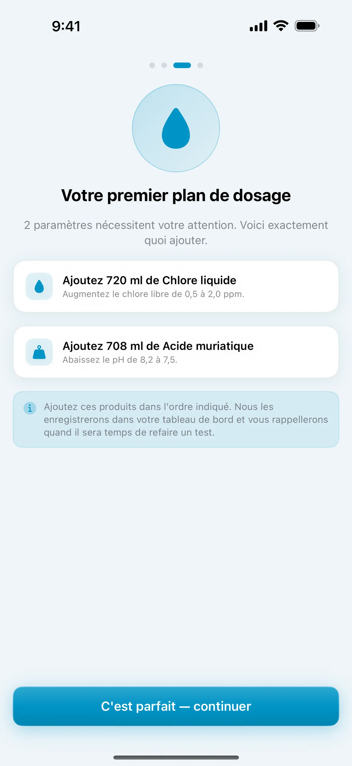 Réponses instantanées